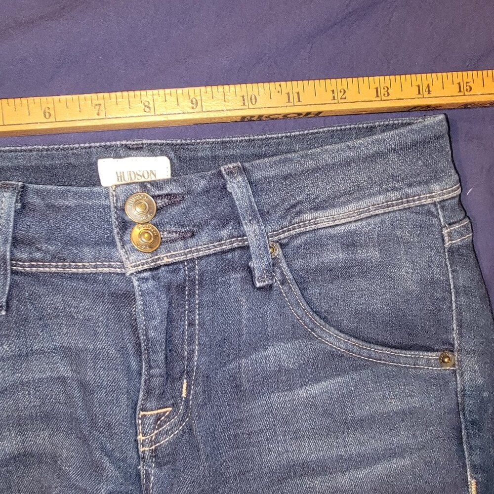 Classic Women's Dark Blue Jeans - Picture 6 of 9